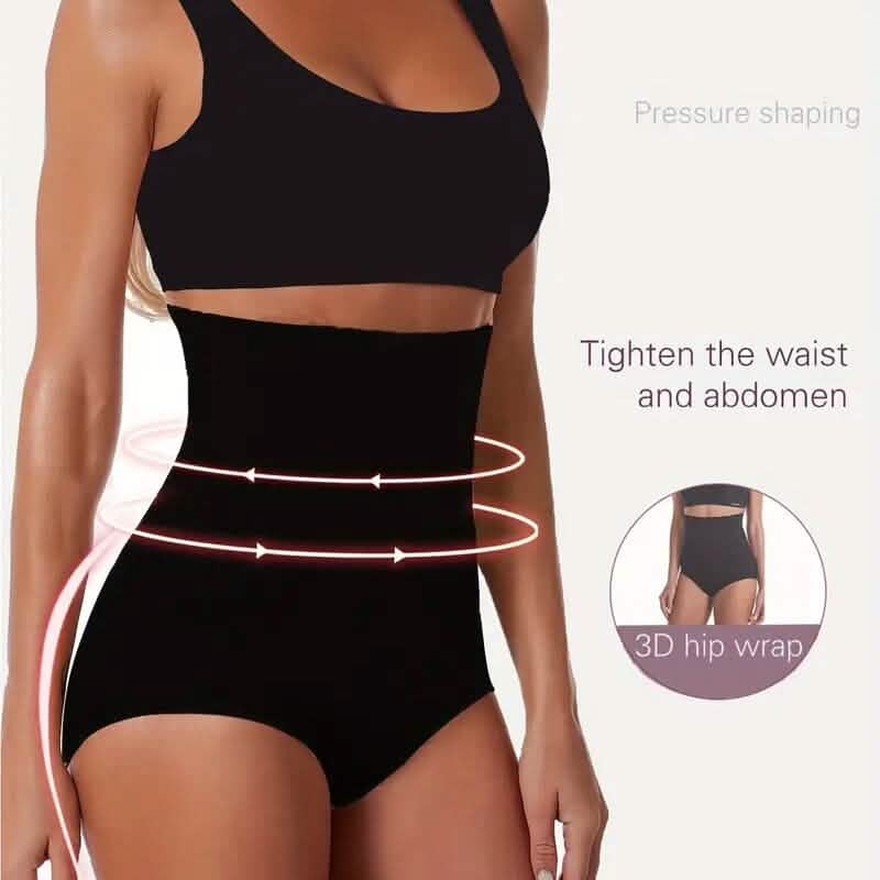 Culotte gainante taille haute contrôle du ventre