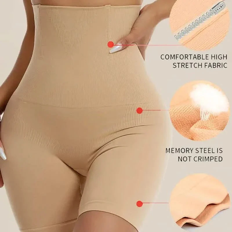 Culotte gainante taille haute contrôle du ventre