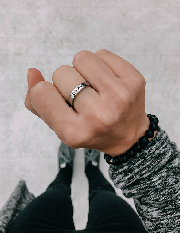 Bague des hauts et des bas