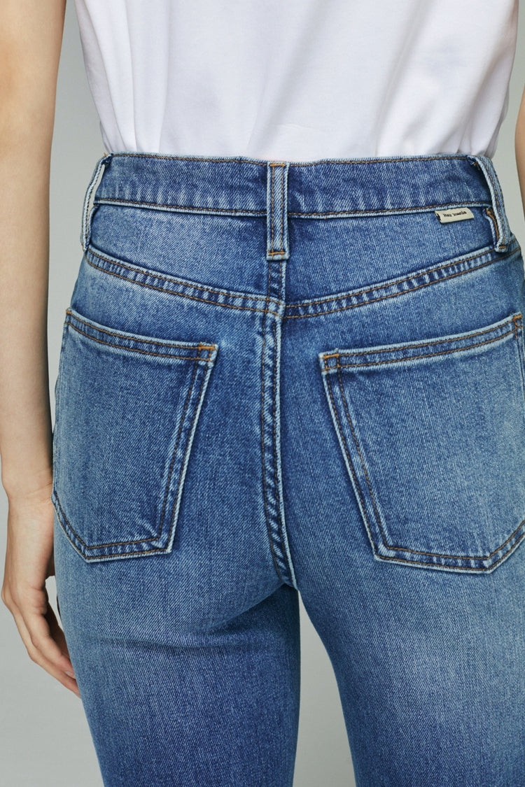Jean Bootcut Taille Haute Barbara HJ004