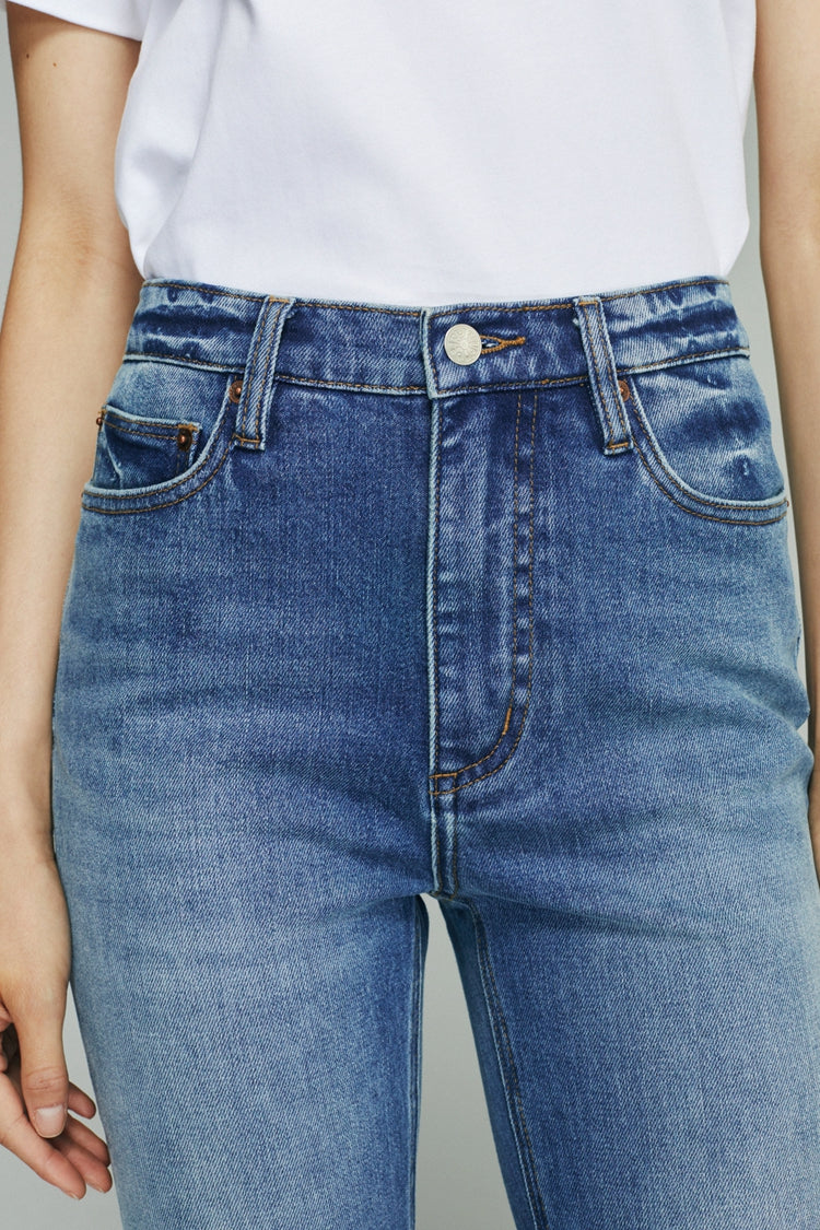 Jean Bootcut Taille Haute Barbara HJ004
