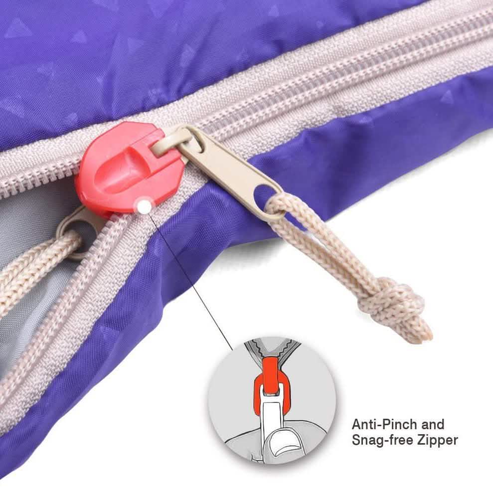 Sac de couchage HOLLEGEND léger et portable, en forme d'enveloppe
