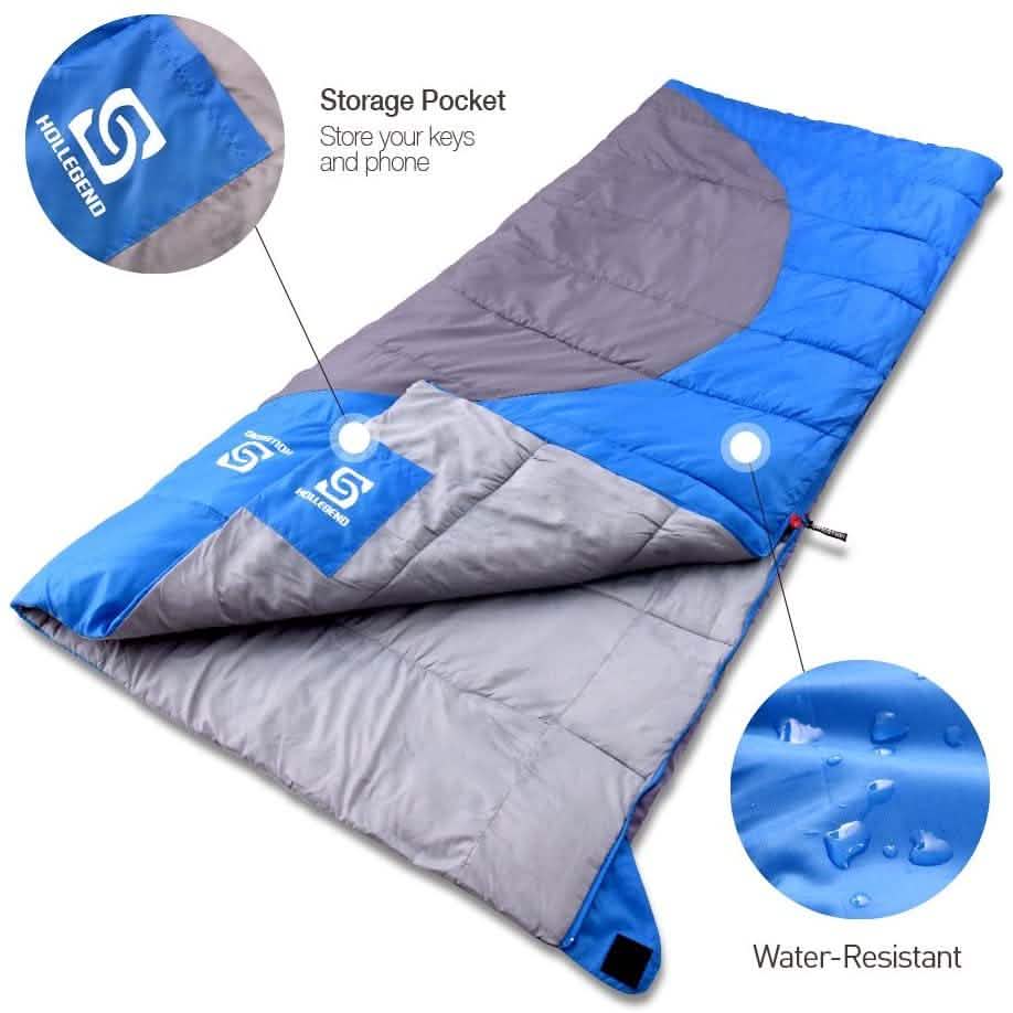 HOLLEGEND Sac de couchage - Enveloppe léger portable