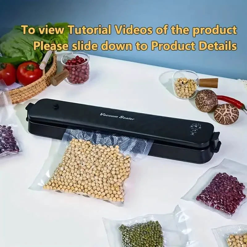 Système de scellage alimentaire automatique domestique - Double mode (scellé et sous vide)
