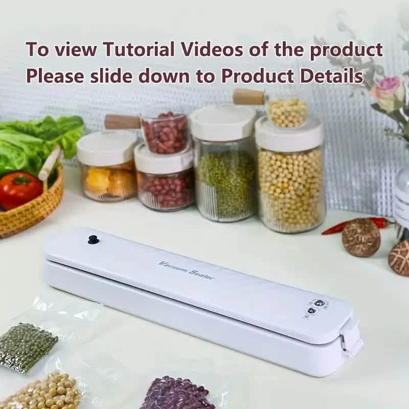Système de scellage alimentaire automatique domestique - Double mode (scellé et sous vide)