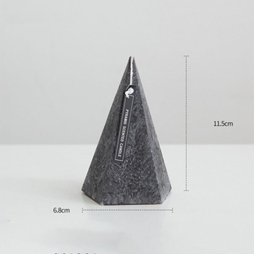 Bougies décoratives parfumées pour la maison, bougies parfumées en forme d'iceberg 3D, bougies parfumées pour la pièce, parfum intense, soulagement du stress, cadeau pour femmes pour un anniversaire, aromathérapie, décoration d'intérieur
