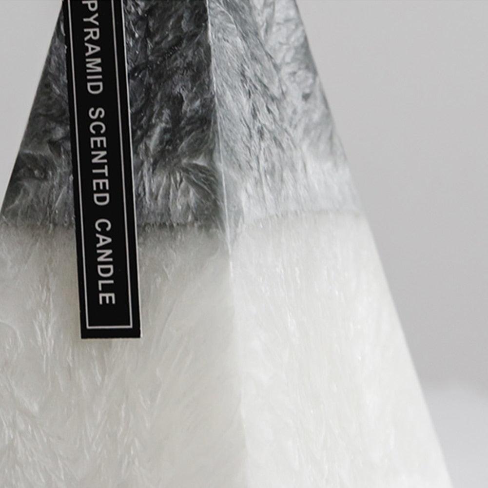 Bougies décoratives parfumées pour la maison, bougies parfumées en forme d'iceberg 3D, bougies parfumées pour la pièce, parfum intense, soulagement du stress, cadeau pour femmes pour un anniversaire, aromathérapie, décoration d'intérieur