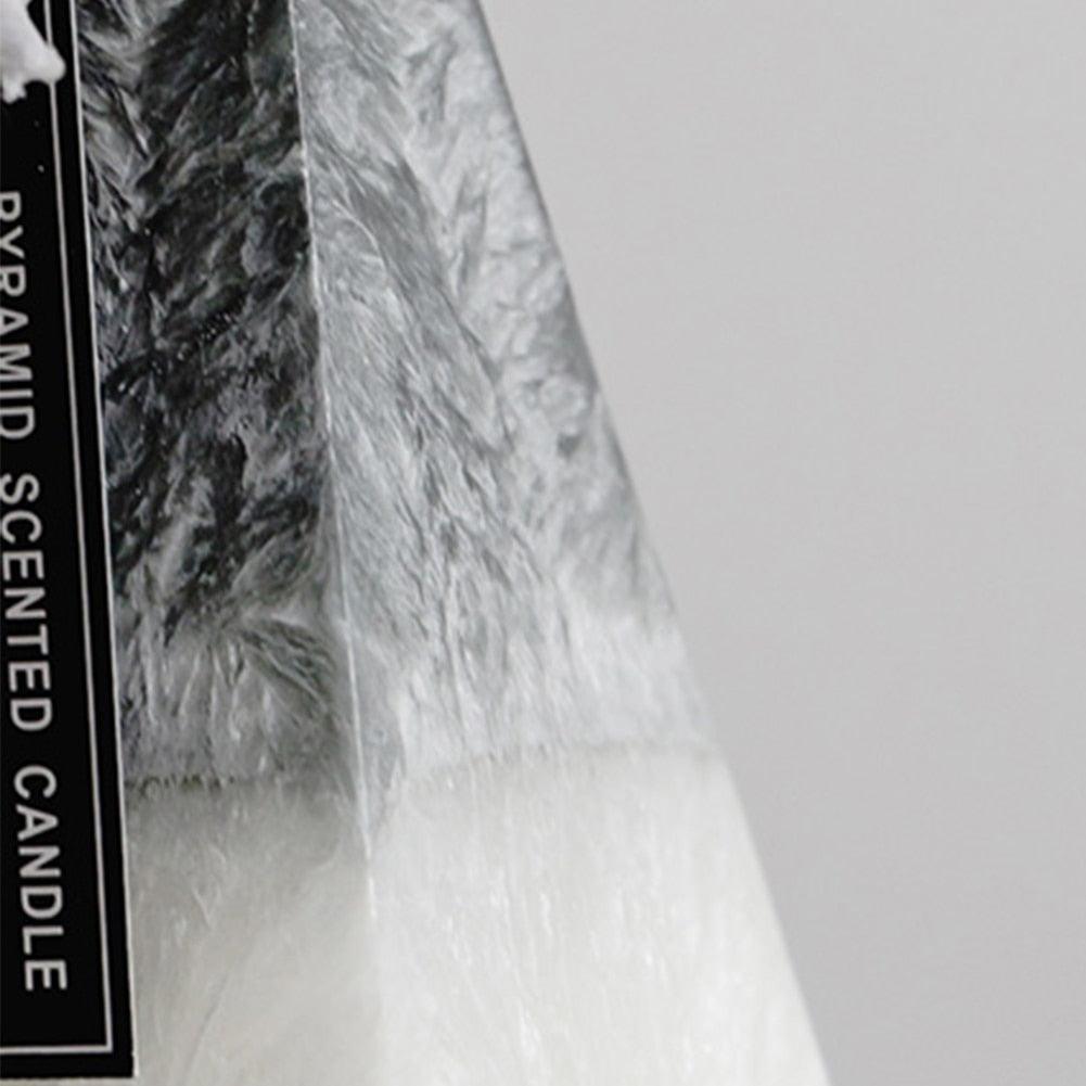 Bougies décoratives parfumées pour la maison, bougies parfumées en forme d'iceberg 3D, bougies parfumées pour la pièce, parfum intense, soulagement du stress, cadeau pour femmes pour un anniversaire, aromathérapie, décoration d'intérieur