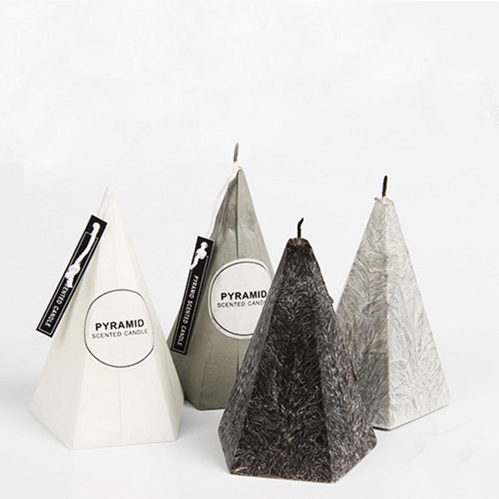 Bougies décoratives parfumées pour la maison, bougies parfumées en forme d'iceberg 3D, bougies parfumées pour la pièce, parfum intense, soulagement du stress, cadeau pour femmes pour un anniversaire, aromathérapie, décoration d'intérieur