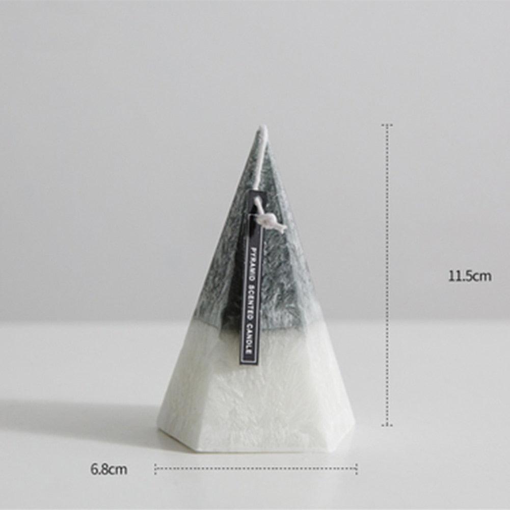 Bougies décoratives parfumées pour la maison, bougies parfumées en forme d'iceberg 3D, bougies parfumées pour la pièce, parfum intense, soulagement du stress, cadeau pour femmes pour un anniversaire, aromathérapie, décoration d'intérieur