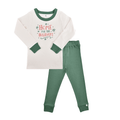 pyjama | à la maison pour les fêtes vert pin