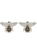 Boucles d'oreilles clous Abeille | Bijoux fantaisie animal en argent sterling - Femstylo