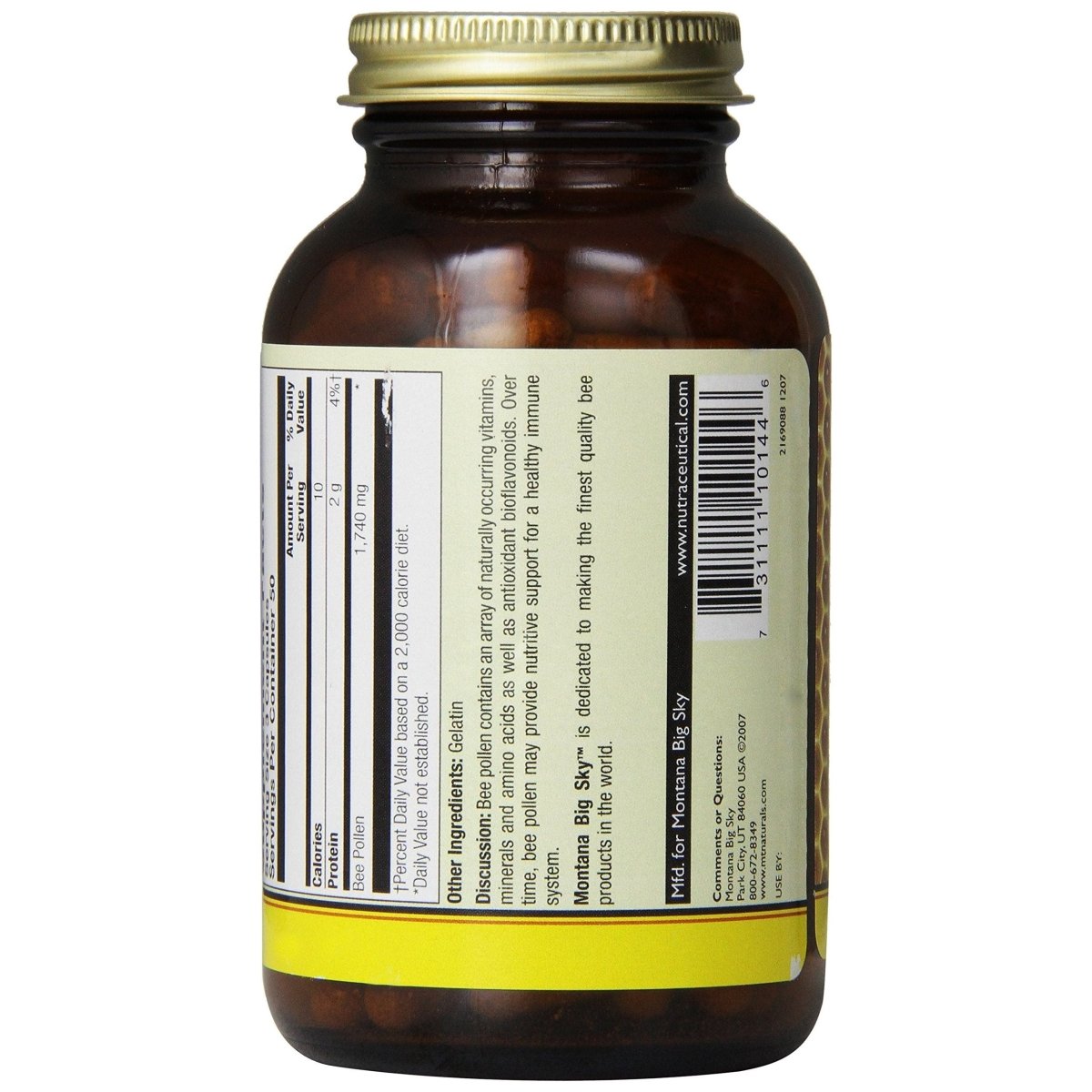 Honey Gardens Pollen d'abeille 150 Gélules