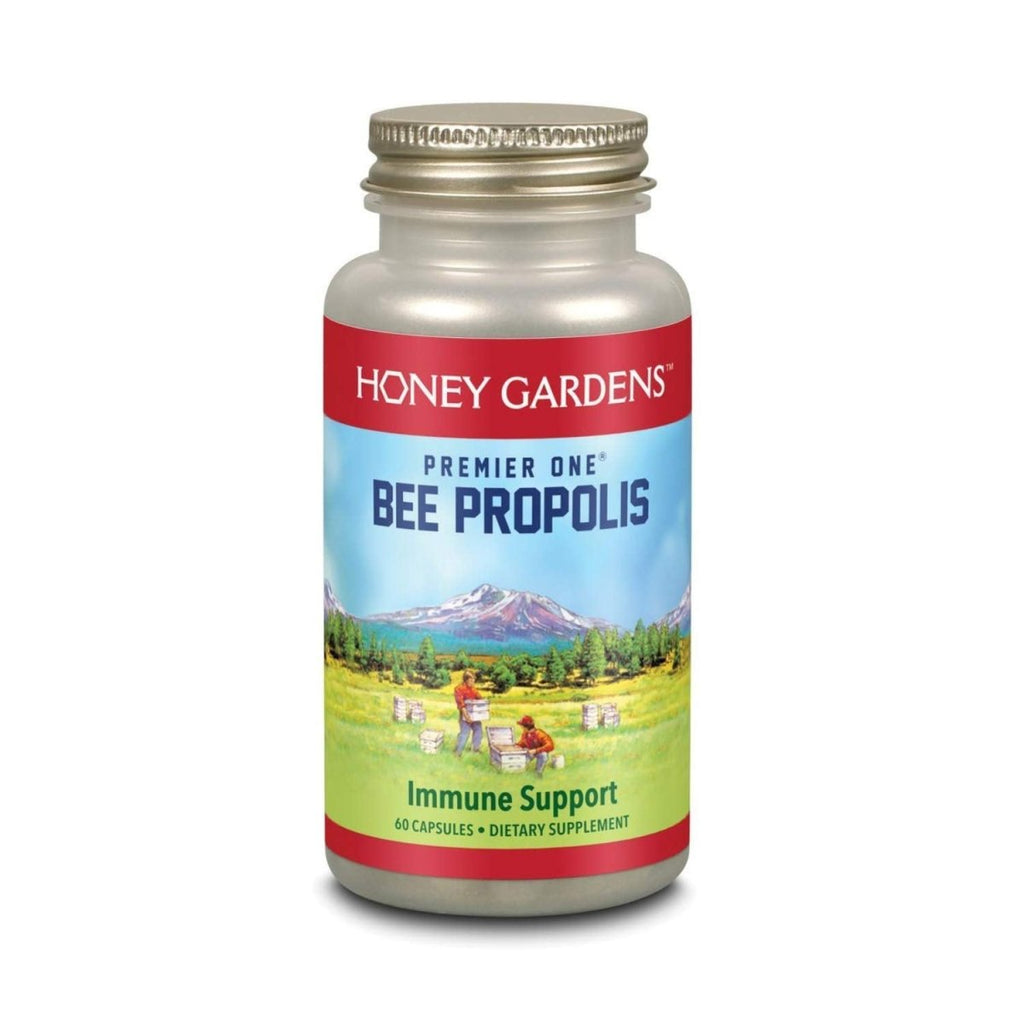 Honey Gardens - Propolis d'abeille Premier One pour le soutien immunitaire - 60 gélules