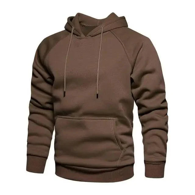 Sweatshirts à Capuche Homme Couleur Unie Hoodie Hip Hop Streetwear Vêtement d'Extérieur Automne Hiver Manches Longues Mode Hiver Épais Polaire Sweatshirt Homme Hip Hop Manches Longues Pullover Hoodies Homme Automne Couleur Unie Hoodie