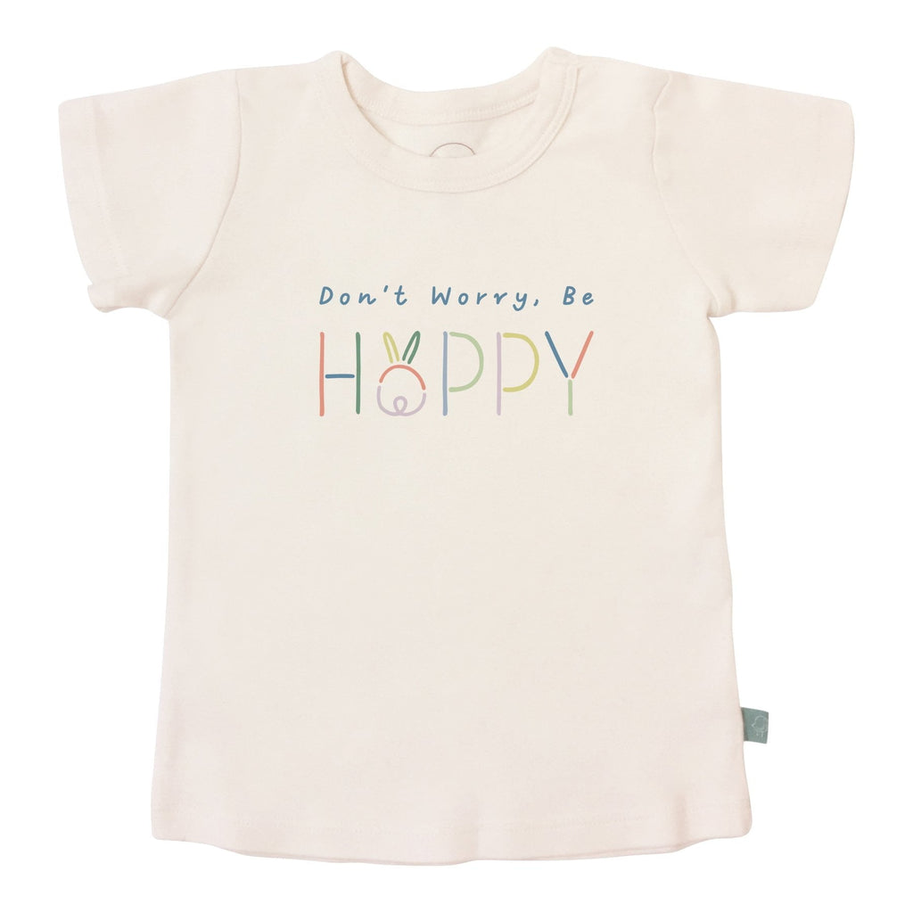 T-shirt imprimé | Ne t'inquiète pas, sois heureux