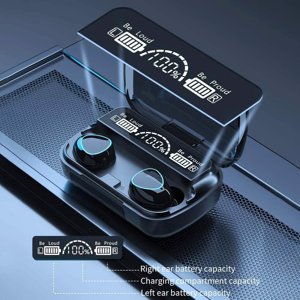 Écouteurs Bluetooth 5.1 Hornorm, Casque Bluetooth à Appairage Automatique