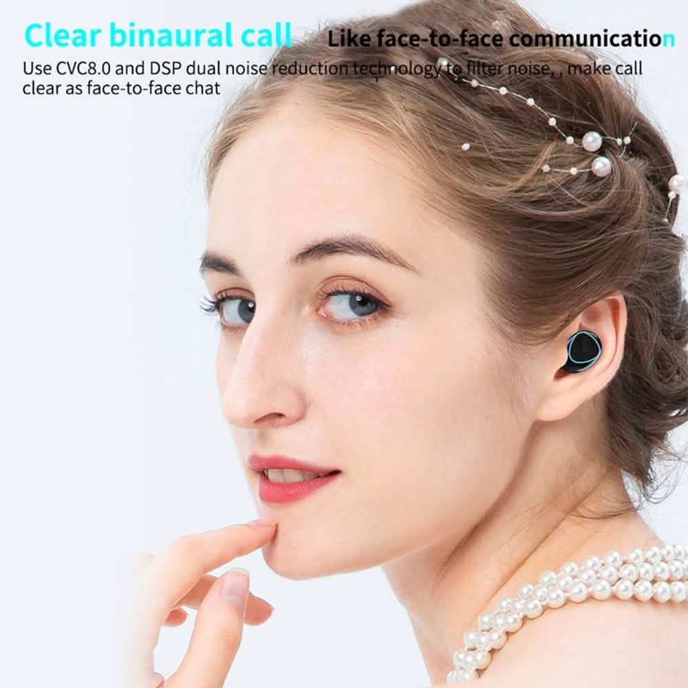 Écouteurs Bluetooth 5.1 Hornorm, Casque Bluetooth à Appairage Automatique
