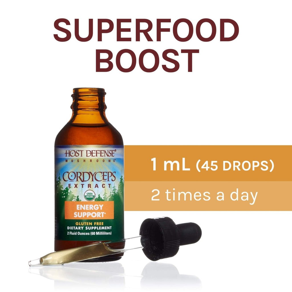 Extrait de Cordyceps Host Defense 59 ml