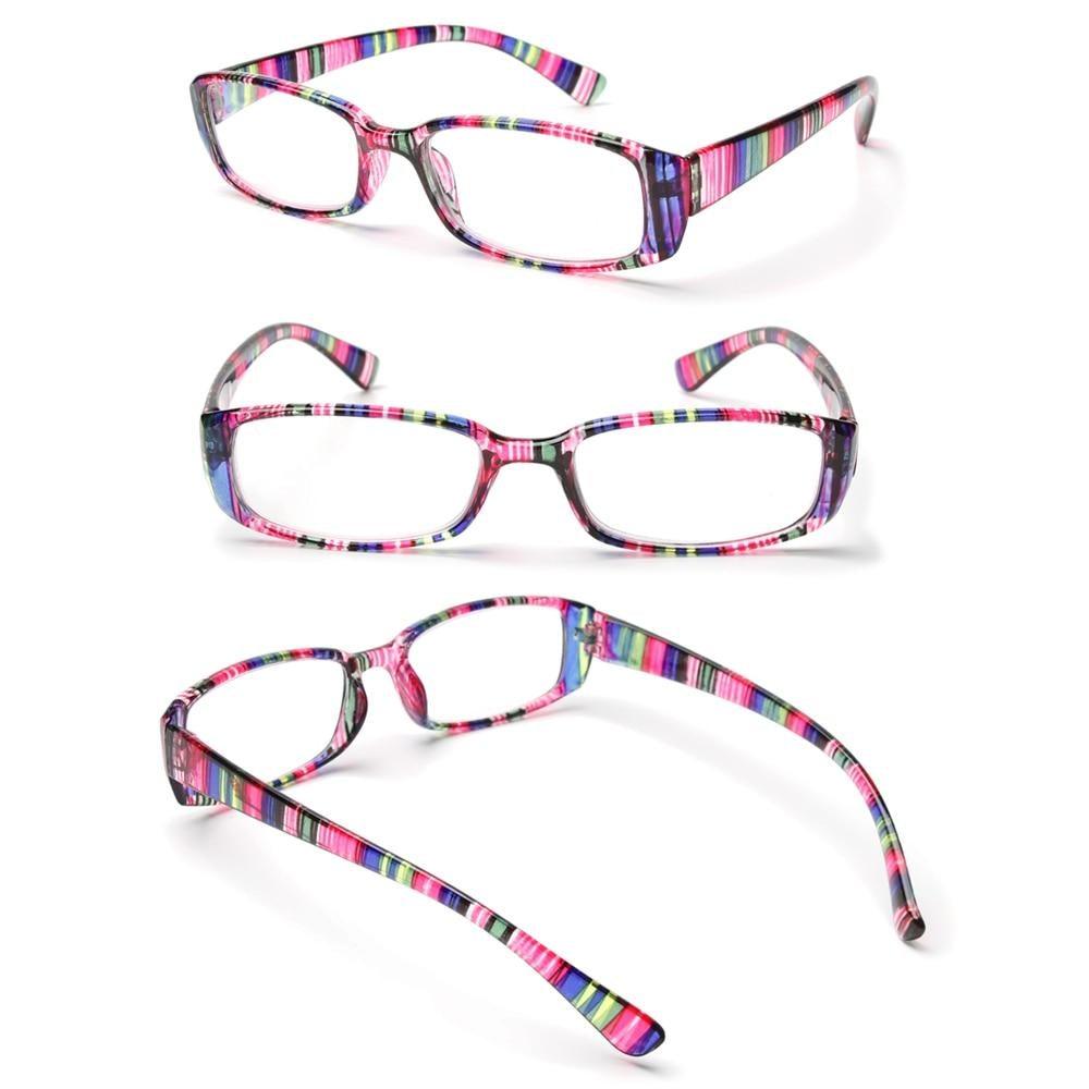 Lunettes de lecture unisexes chaudes, monture imprimée, verres presbytes, loupe rétro, lunettes de vue de dioptrie, soins de la vue et charnière à ressort, lecteurs confortables, lecteurs solaires en plastique