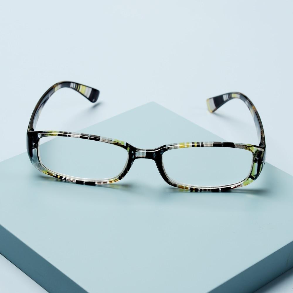 Lunettes de lecture unisexes chaudes, monture imprimée, verres presbytes, loupe rétro, lunettes de vue de dioptrie, soins de la vue et charnière à ressort, lecteurs confortables, lecteurs solaires en plastique