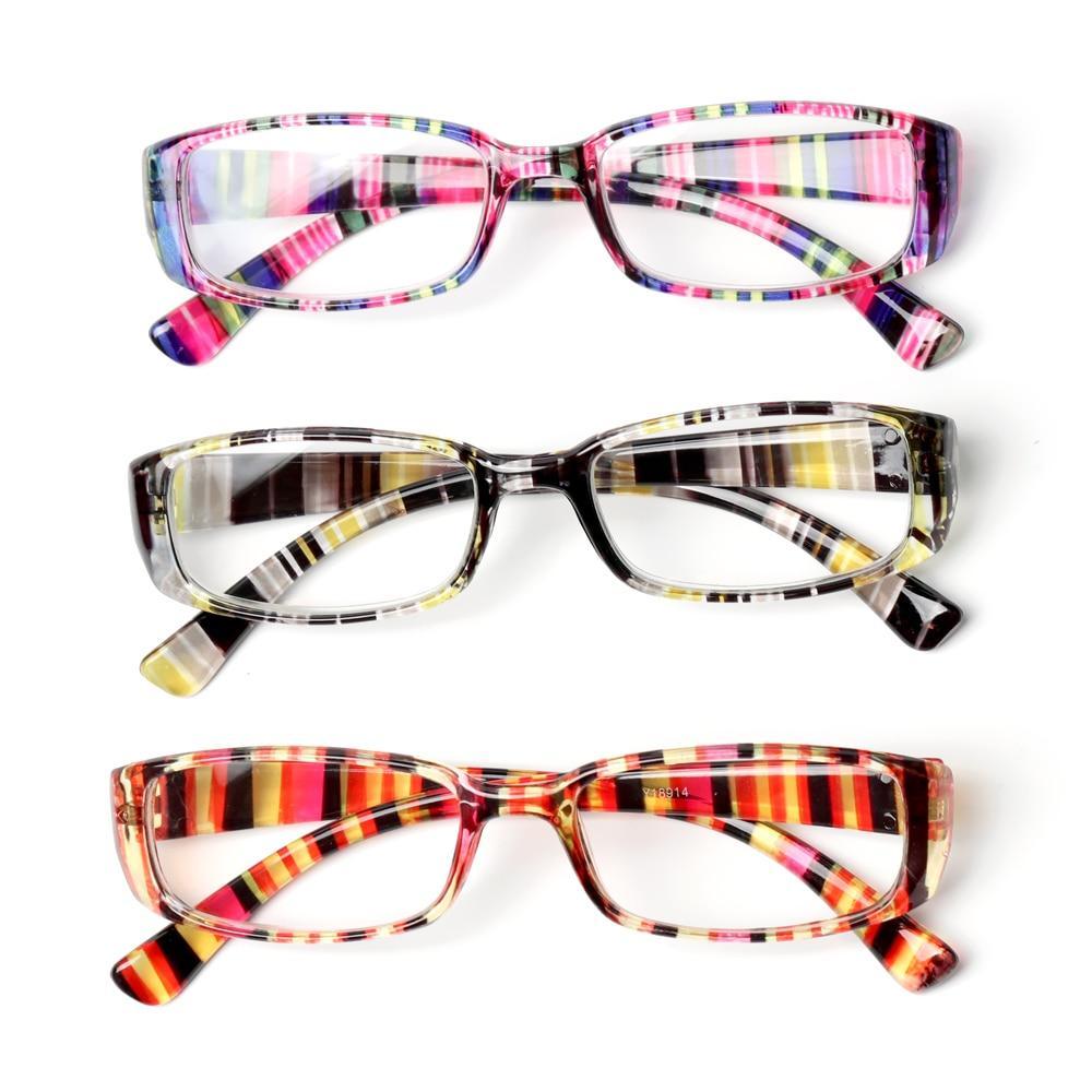 Lunettes de lecture unisexes chaudes, monture imprimée, verres presbytes, loupe rétro, lunettes de vue de dioptrie, soins de la vue et charnière à ressort, lecteurs confortables, lecteurs solaires en plastique