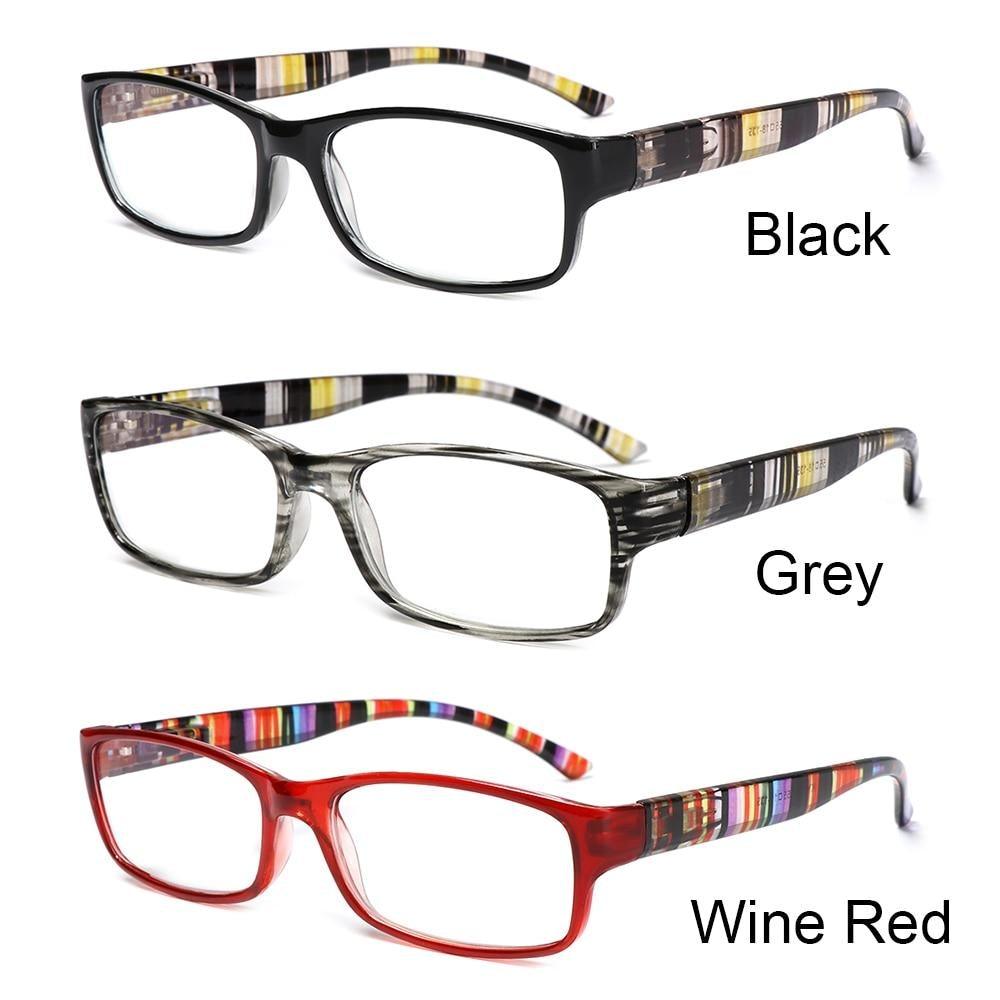 Lunettes de lecture unisexes chaudes, monture imprimée, verres presbytes, loupe rétro, lunettes de vue de dioptrie, soins de la vue et charnière à ressort, lecteurs confortables, lecteurs solaires en plastique