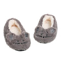 Chausson d'intérieur hiver pour femme, antidérapant, en coton doux et chaud avec fausse fourrure, oreilles de souris, mousse à mémoire de forme, moelleux et confortable
