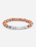 Bracelet en howlite