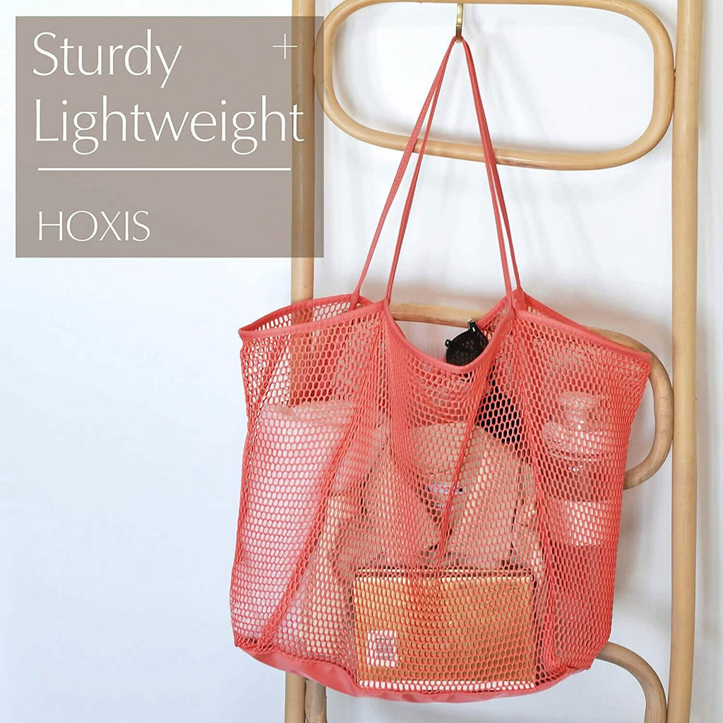 HOXIS Sac à Bandoulière en Maille de Plage pour Femme