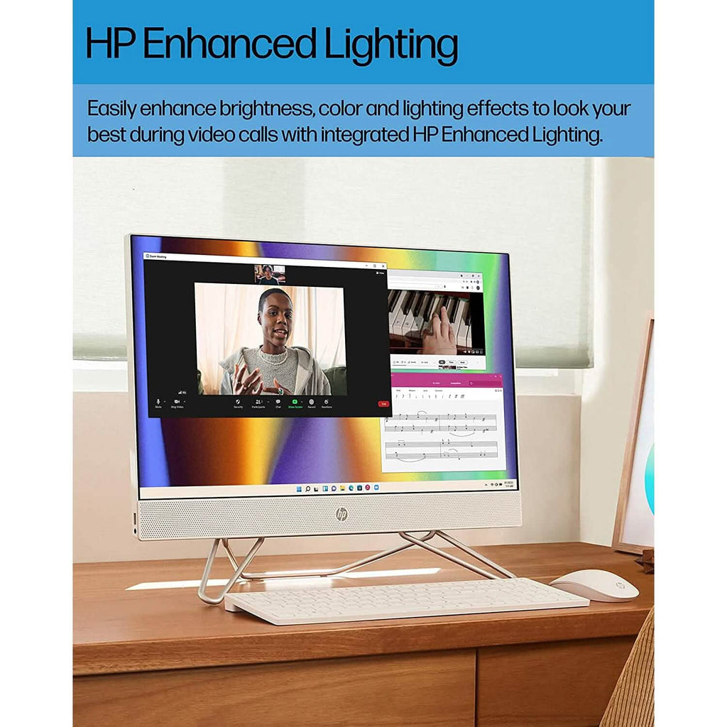 PC tout-en-un HP, écran tactile Full HD de 23,8 pouces, Intel Core i5-1235U, 8 Go de RAM, 512 Go de SSD (reconditionné)
