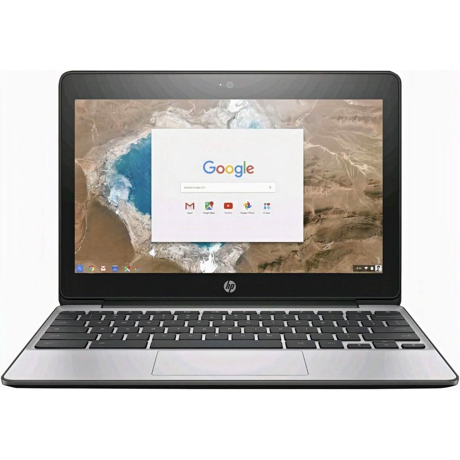HP Chromebook 11 G5 11,6" tactile Intel N3050 1,6 GHz 4 Go RAM 16 Go SSD (Reconditionné)