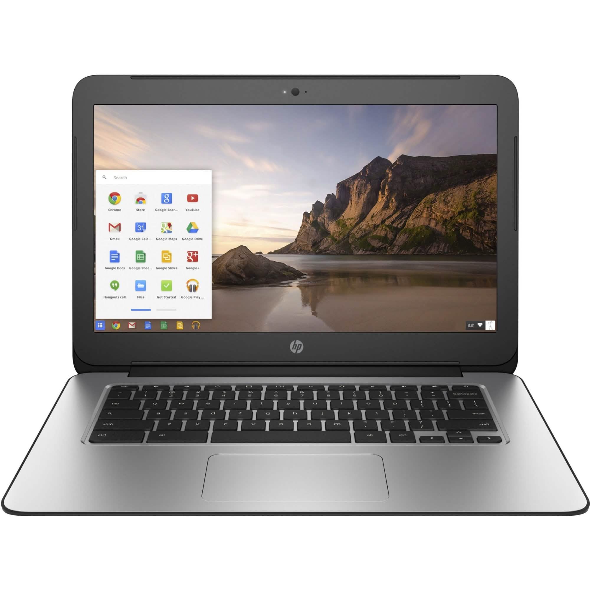 HP Chromebook 14 G3 Ordinateur portable NVIDIA Tegra K1 2,10 GHz 4 Go DDR3 16 Go SSD (Reconditionné)