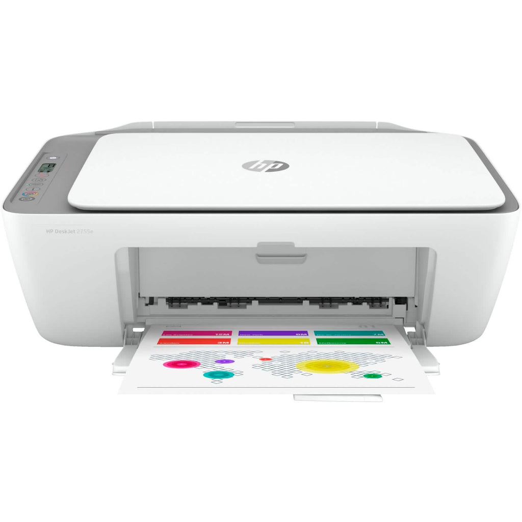 Imprimante tout-en-un à jet d'encre couleur HP DeskJet 2755e, impression mobile, copie, numérisation (reconditionnée)