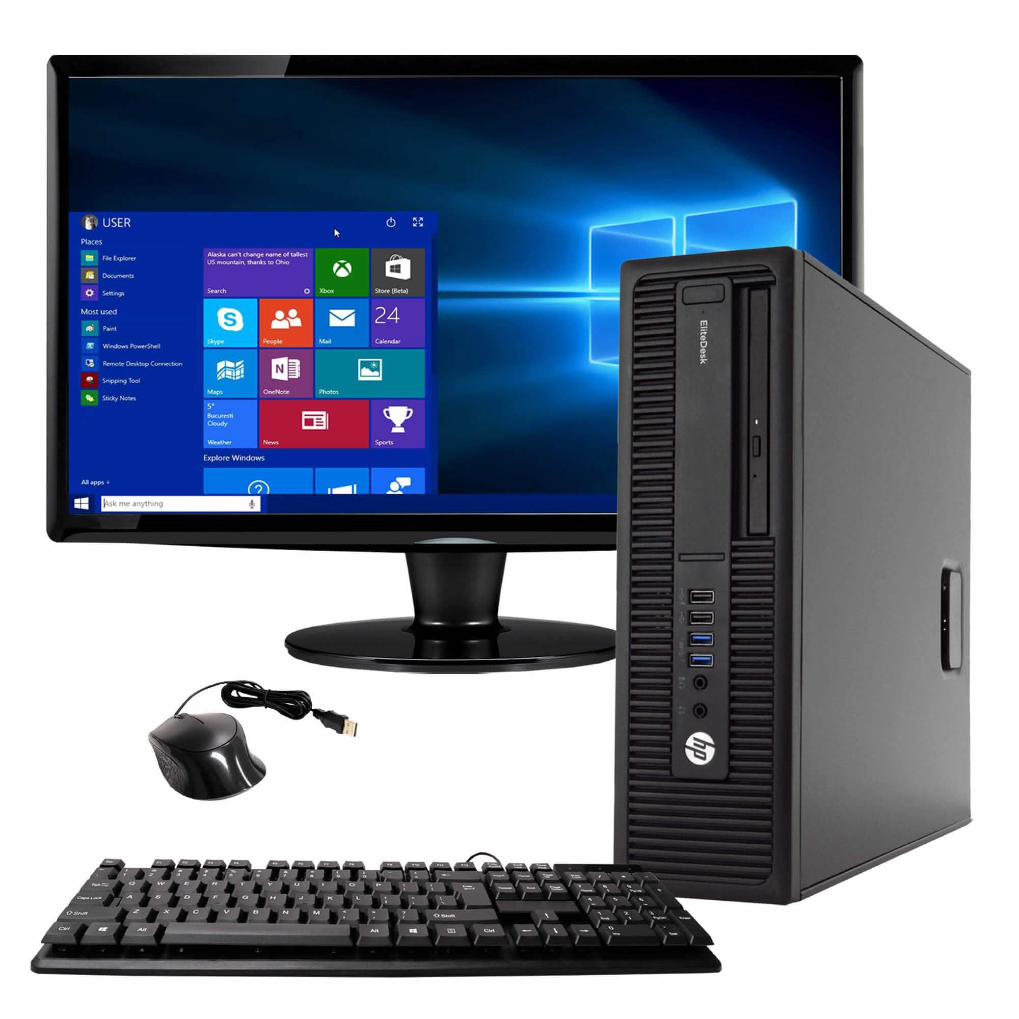 Ordinateur de bureau HP EliteDesk 800 G2 (reconditionné)