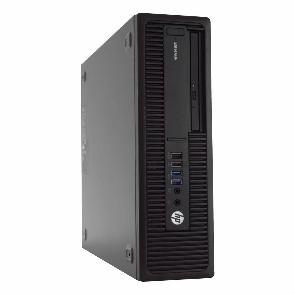 Ordinateur de bureau HP EliteDesk 800 G2, Intel i5 Quad Core Gen 6 3,20 GHz (reconditionné)