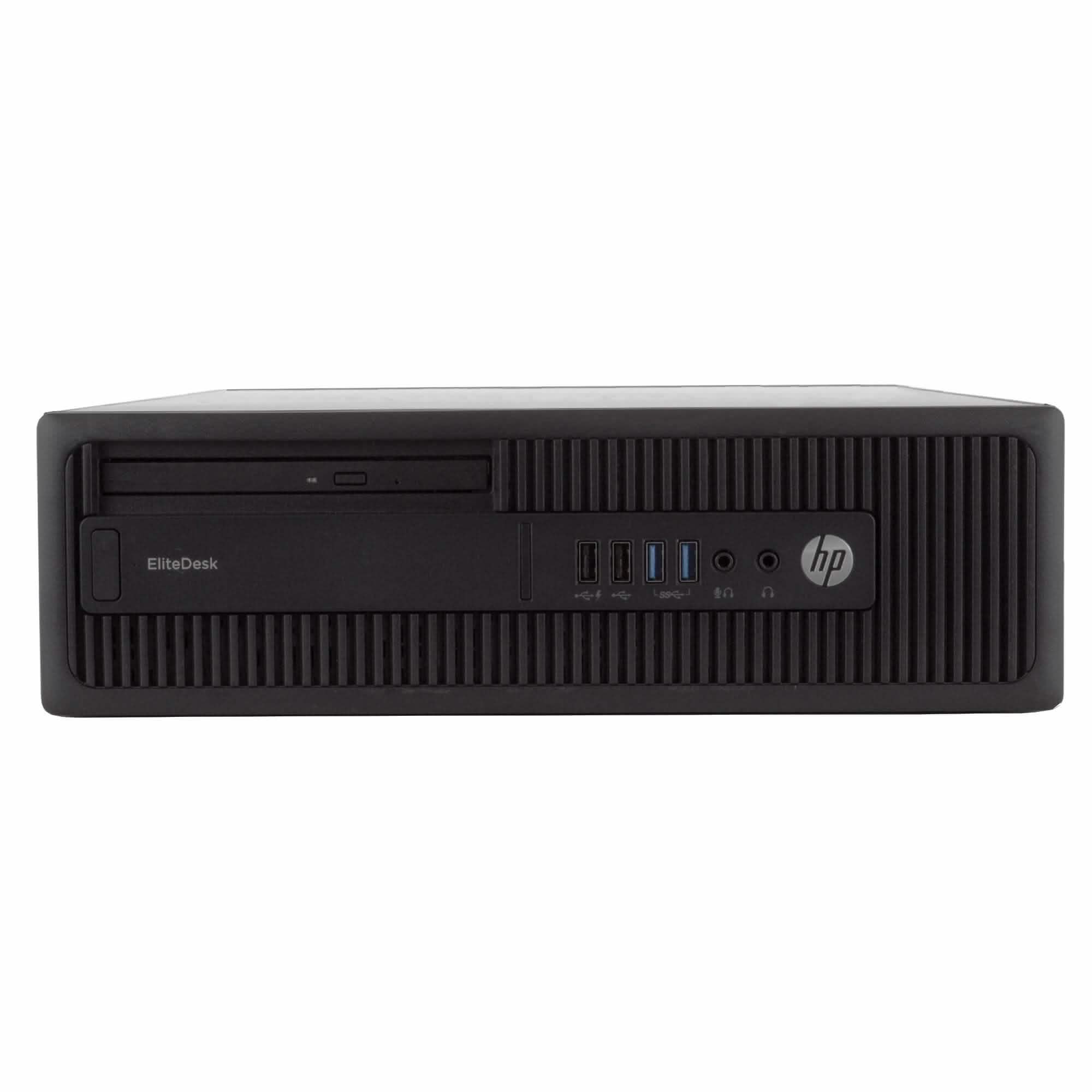 Ordinateur de bureau HP EliteDesk 800 G2, Intel i5 Quad Core Gen 6 3,20 GHz (reconditionné)