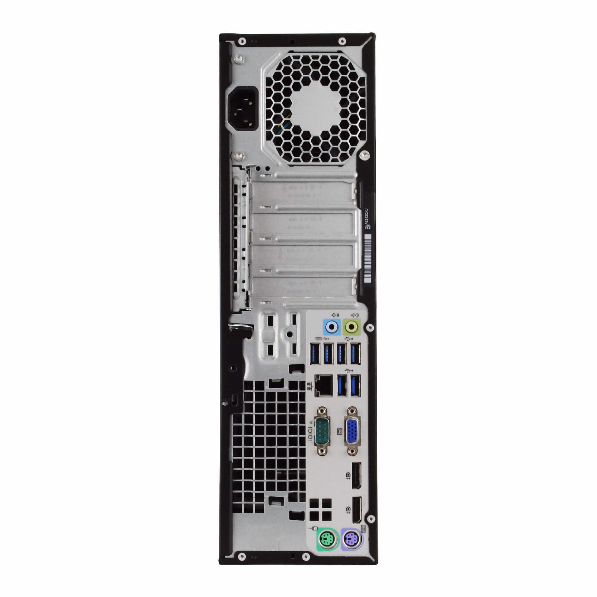Ordinateur de bureau HP EliteDesk 800 G2, Intel i5 Quad Core Gen 6 3,20 GHz (reconditionné)