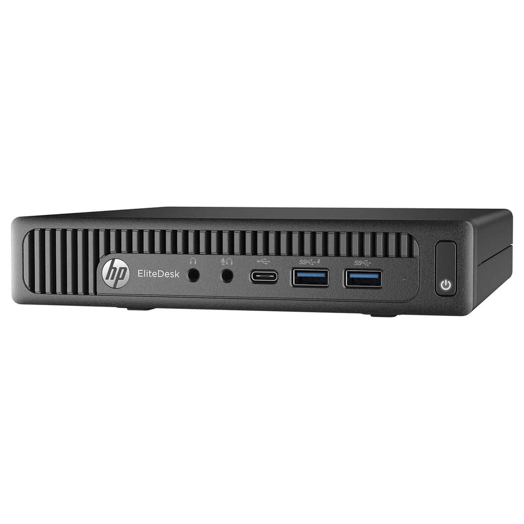 HP EliteDesk 800 G2 Mini PC de bureau i5-6500T 8 Go 500 Go Quad 2,9 GHz Windows 10 (reconditionné)