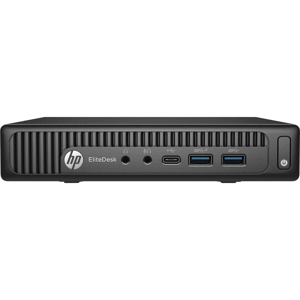 HP EliteDesk 800 G2 Mini PC de bureau i5-6500T 8 Go 500 Go Quad 2,9 GHz Windows 10 (reconditionné)