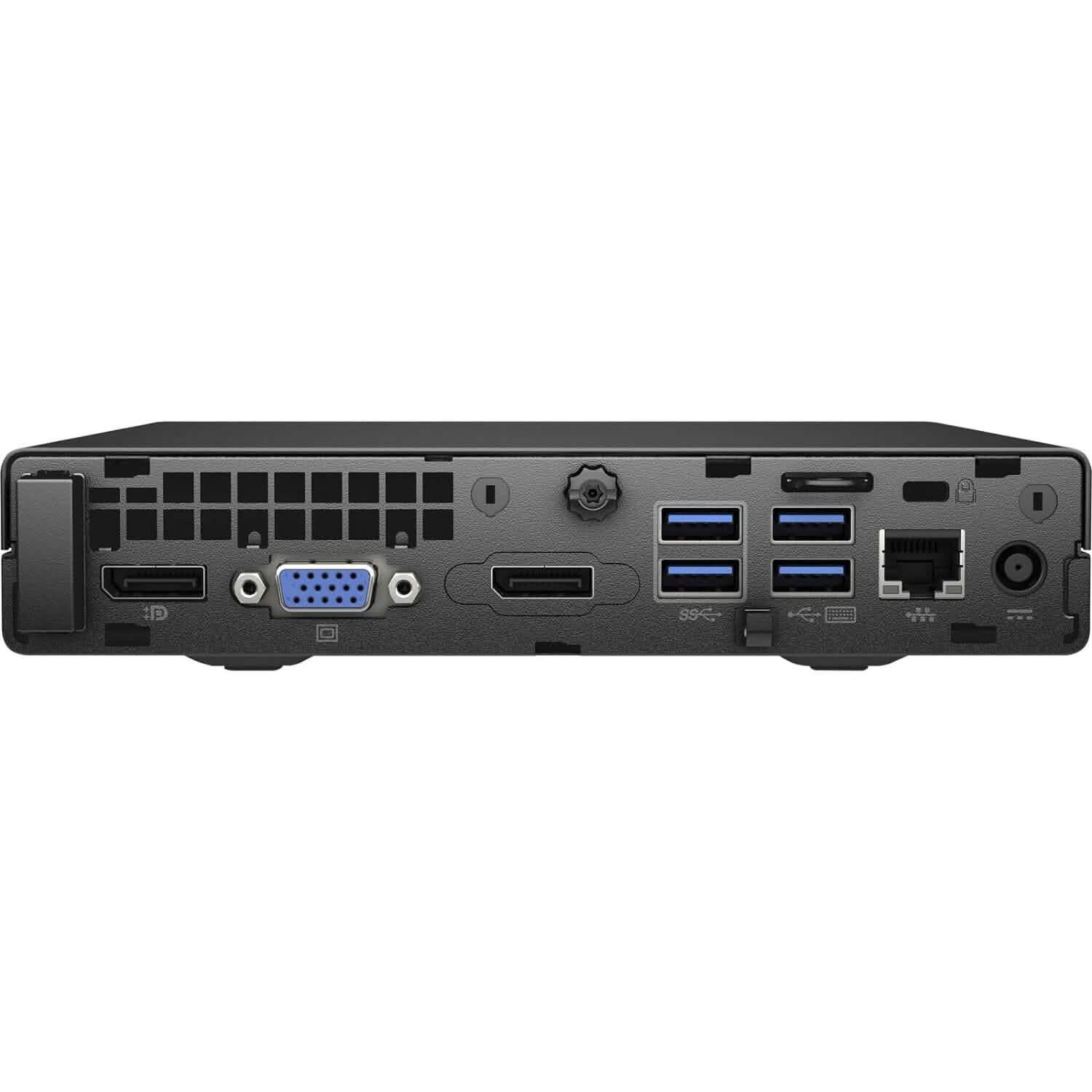 HP EliteDesk 800 G2 Mini PC de bureau i5-6500T 8 Go 500 Go Quad 2,9 GHz Windows 10 (reconditionné)