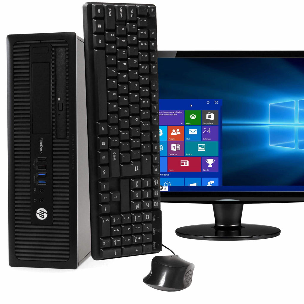 Ordinateur de bureau HP EliteDesk 800 G1 (Reconditionné)
