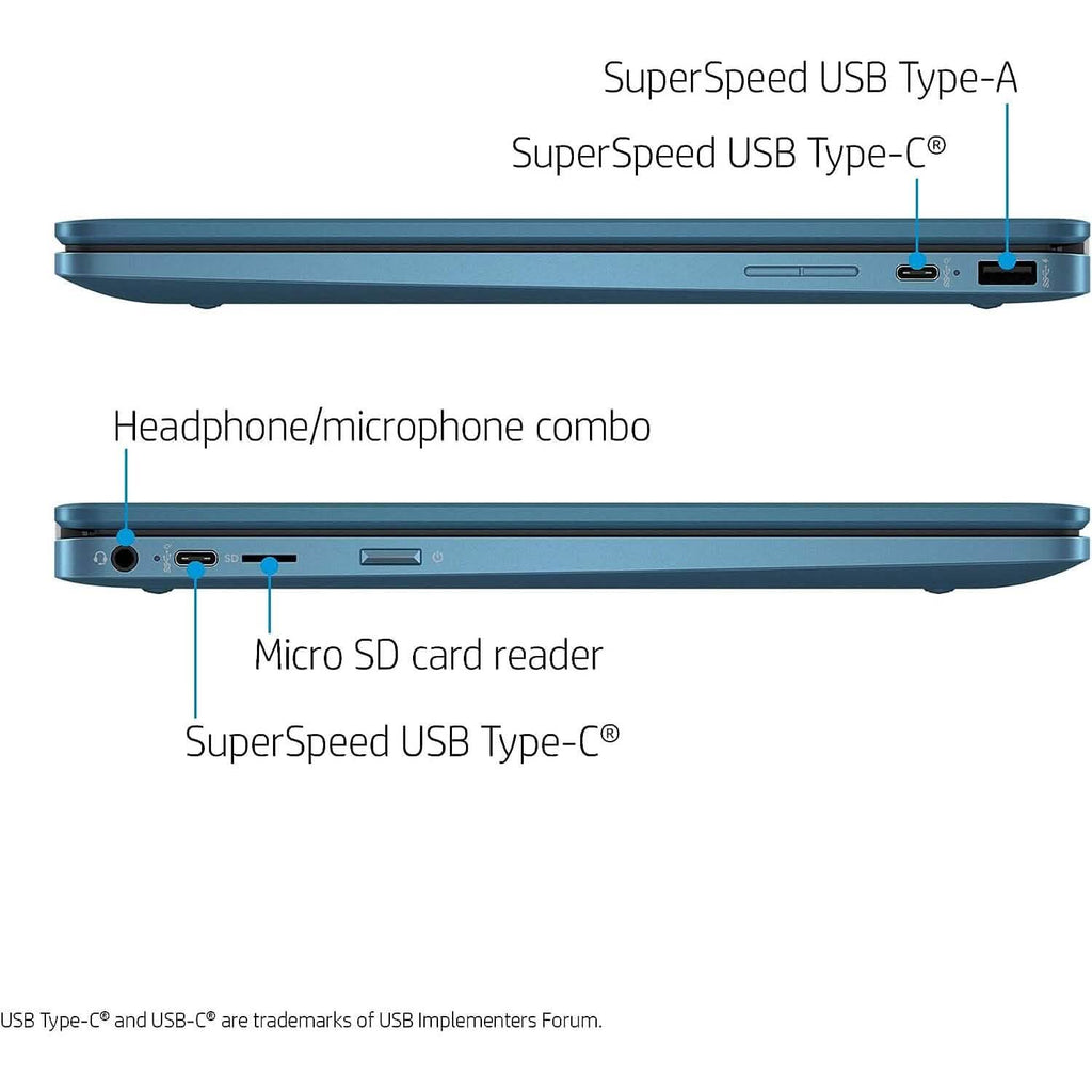 Ordinateur portable HP Chromebook X360 14a 14" HD tactile (Reconditionné)