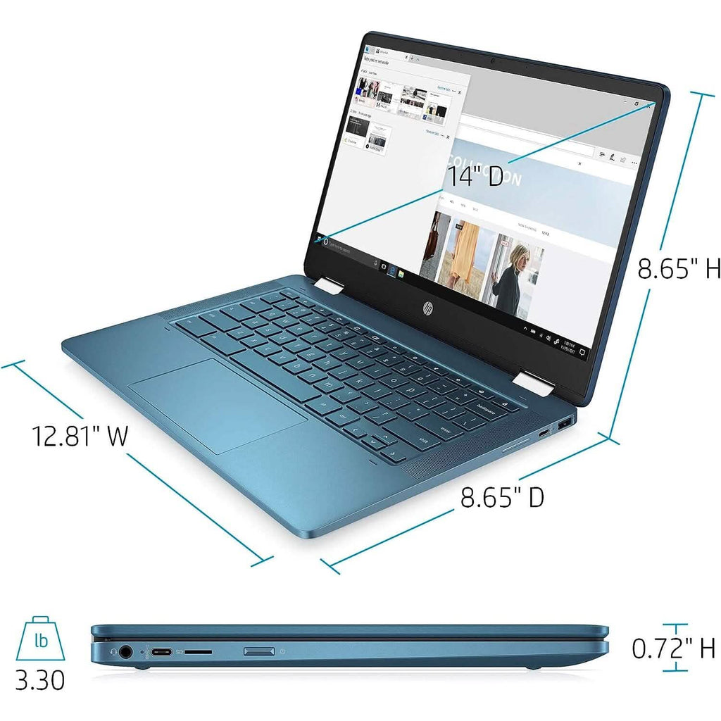 Ordinateur portable HP Chromebook X360 14a 14" HD tactile (Reconditionné)