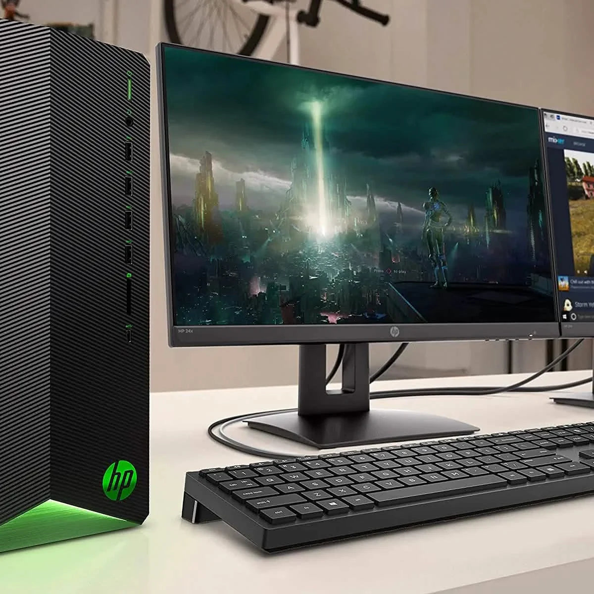 PC de gaming HP Pavilion Processeur AMD Ryzen 5 5600G (reconditionné)