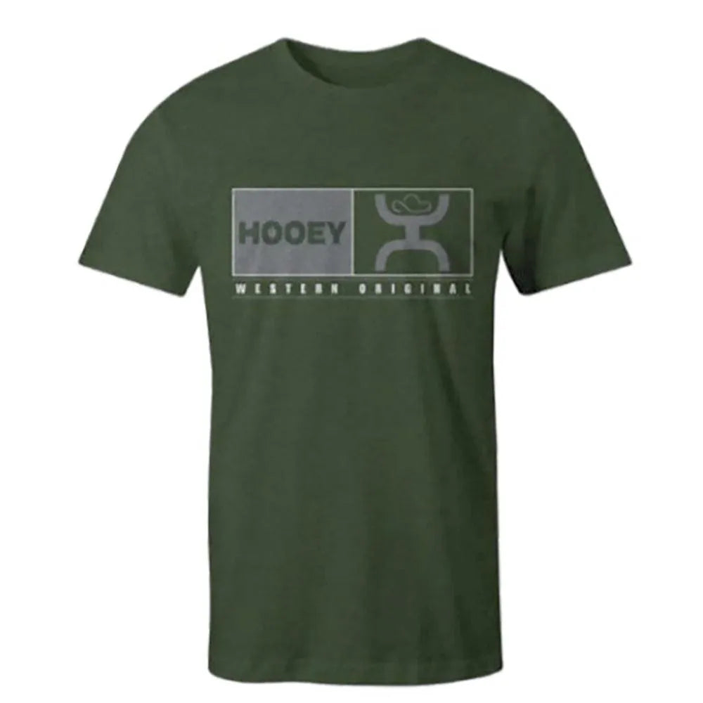 T-shirt col rond homme HOOey Match (Olive)
