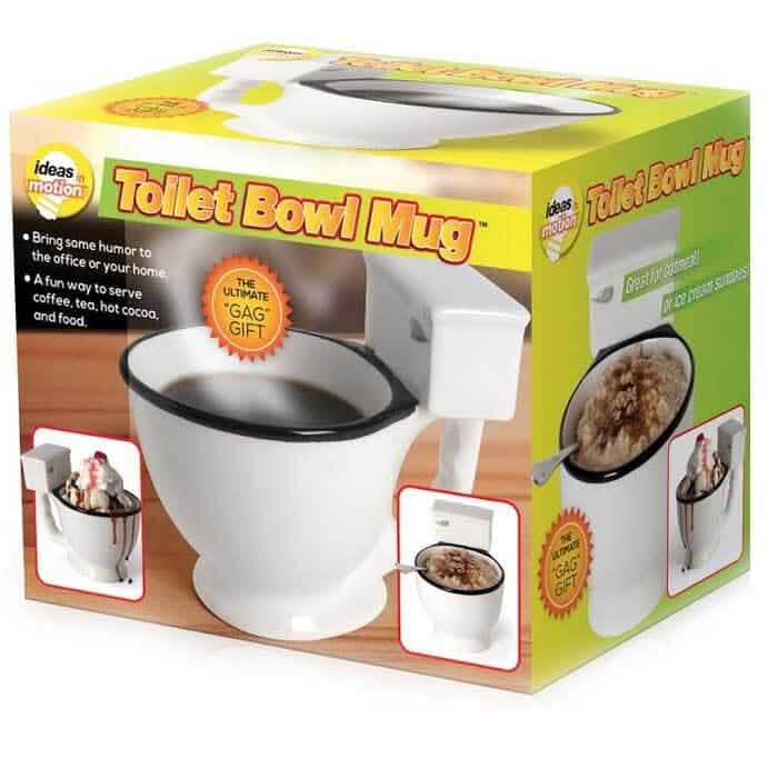 Mug cuvette de toilettes humoristique