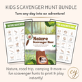 Kids Scavenger Hunt Bundle – Free Printable Download