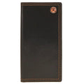 Portefeuille de rodéo HOOey Smooth Double Stitch Edge (noir) pour homme
