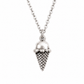 Sterling Silver Ice Cream Necklace